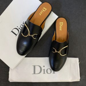 christian dior terlik siyah kosele taban
