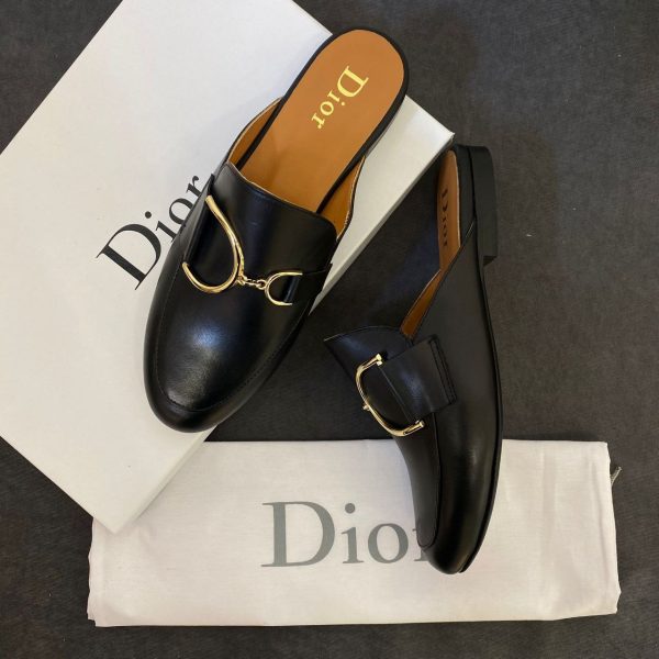 christian dior terlik siyah kosele taban