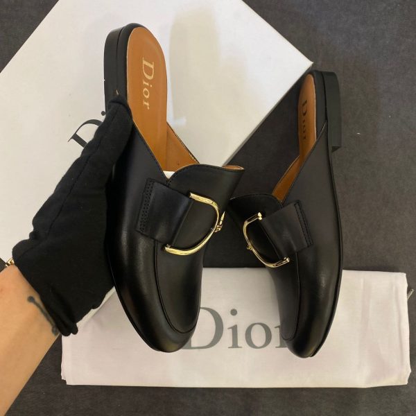 christian dior terlik siyah kosele taban