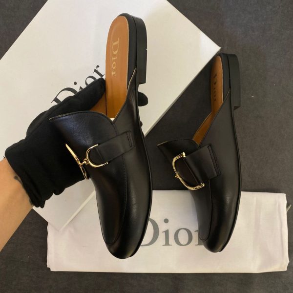 christian dior terlik siyah kosele taban
