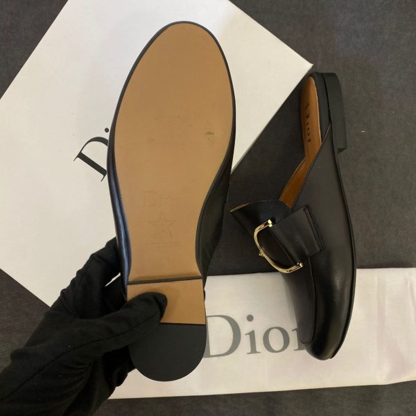 christian dior terlik siyah kosele taban