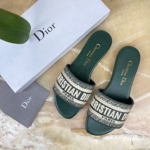 christian dior terlik yesil dway slide