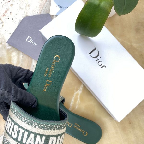 christian dior terlik yesil dway slide