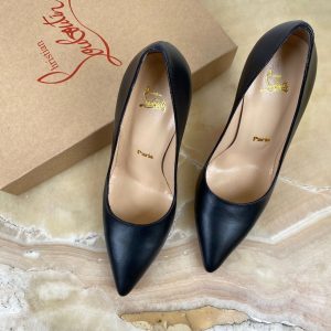christian louboutin ayakkabi topuklu 12 cm siyah classic