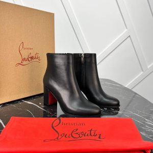 christian louboutin bot siyah classic