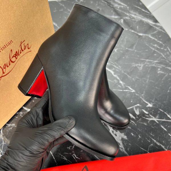 christian louboutin bot siyah classic