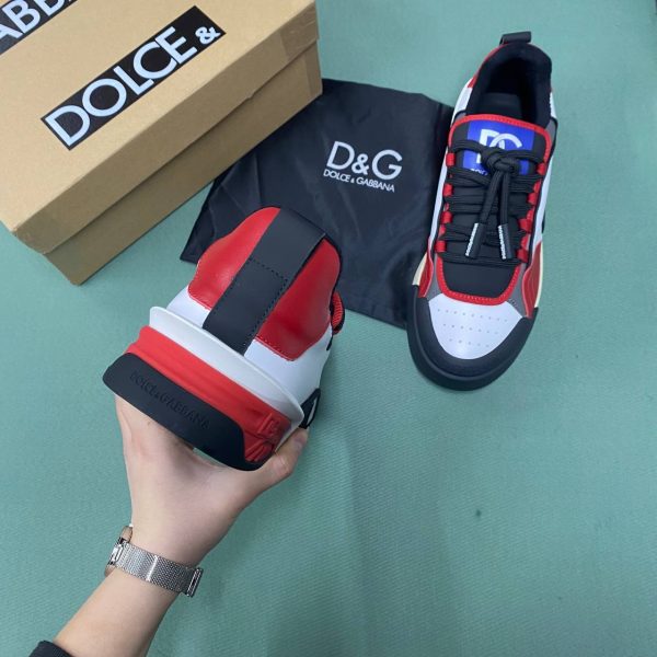 dolce gabbana ayakkabi sneakers erkek  gri siyah kirmizi yeni sezon