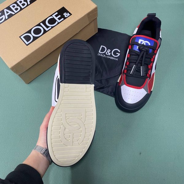 dolce gabbana ayakkabi sneakers erkek  gri siyah kirmizi yeni sezon