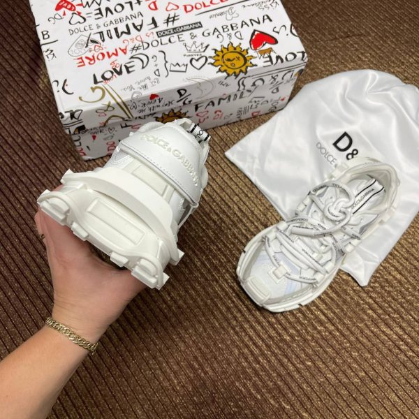 dolce gabbana ayakkabi beyaz sneaker kalin taban yeni sezon