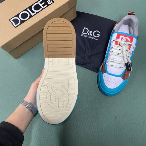 dolce gabbana ayakkabi sneaker erkek beyaz mavi yeni sezon