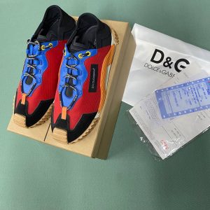 dolce gabbana ayakkabi sneaker erkek kirmizi siyah mavi yeni sezon