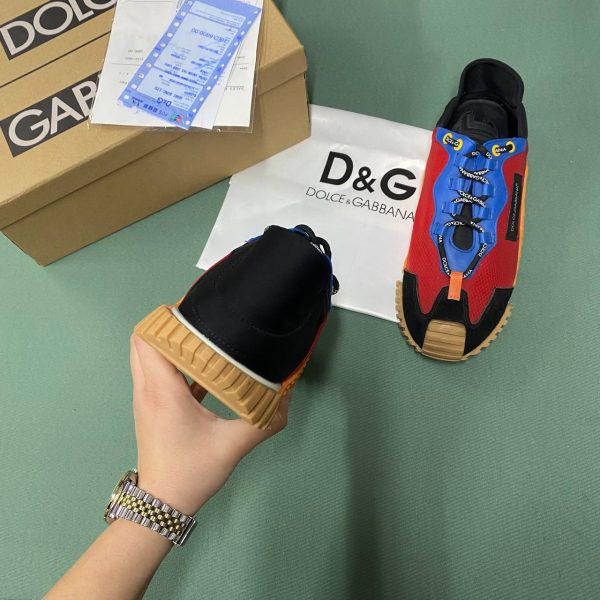 dolce gabbana ayakkabi sneaker erkek kirmizi siyah mavi yeni sezon