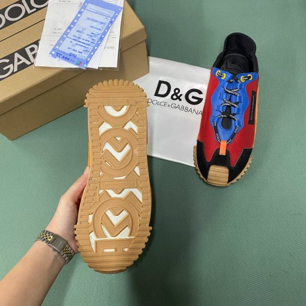 dolce gabbana ayakkabi sneaker erkek kirmizi siyah mavi yeni sezon