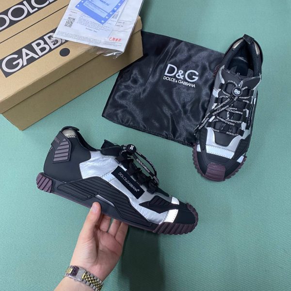 dolce gabbana ayakkabi sneaker erkek siyah gri yeni sezon