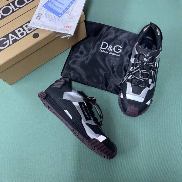 dolce gabbana ayakkabi sneaker erkek siyah gri yeni sezon