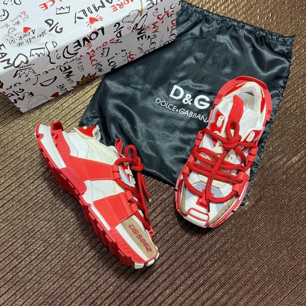 dolce gabbana ayakkabi sneaker siyah beyaz kalin taban