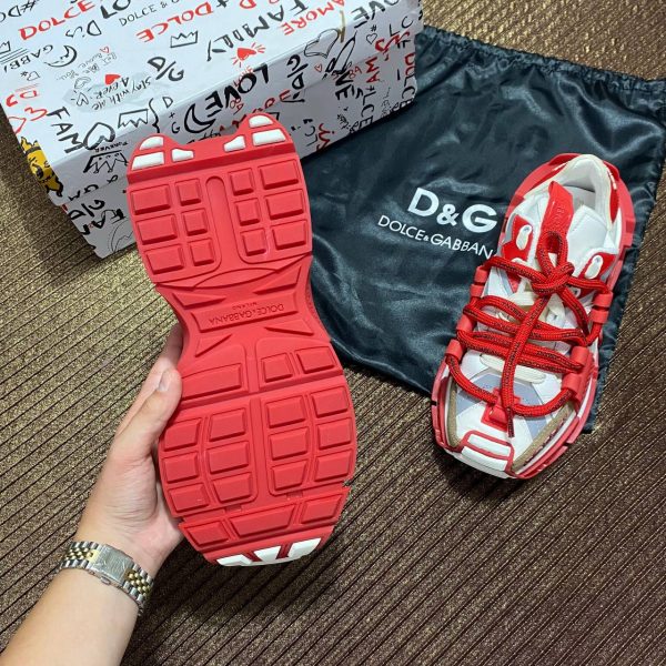 dolce gabbana ayakkabi sneaker siyah beyaz kalin taban