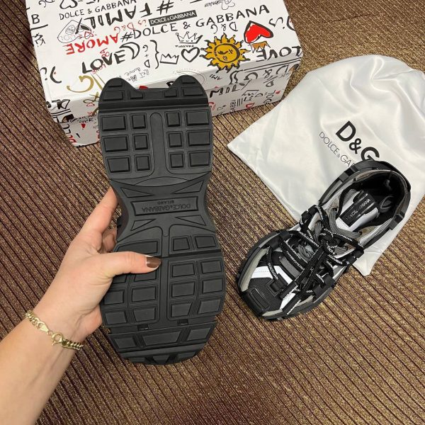 dolce gabbana ayakkabi sneaker siyah gri kalin taban yeni sezon