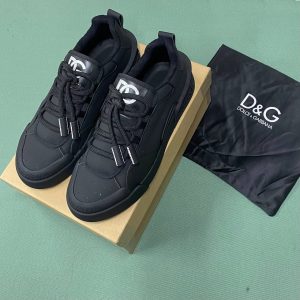 dolce gabbana ayakkabi sneakers erkek siyah yeni sezon