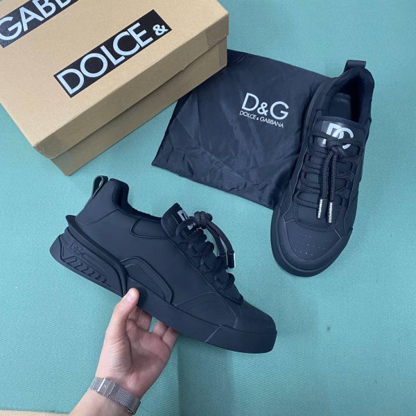 dolce gabbana ayakkabi sneakers erkek siyah yeni sezon