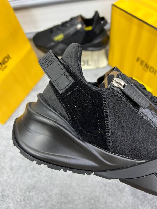 fendi ayakkabi sneakers erkek siyah yeni sezon