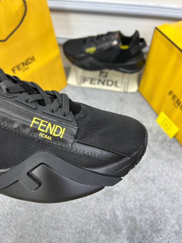fendi ayakkabi sneakers erkek siyah yeni sezon