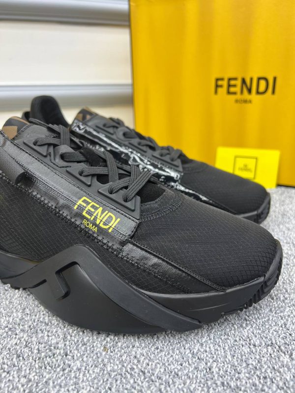 fendi ayakkabi sneakers erkek siyah yeni sezon