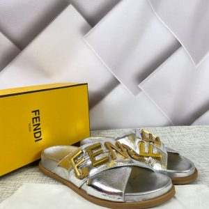 fendi terlik grafi hakiki deri silver ithal