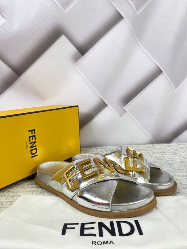fendi terlik grafi hakiki deri silver ithal