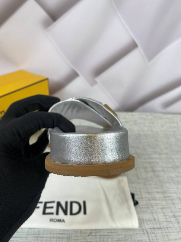 fendi terlik grafi hakiki deri silver ithal