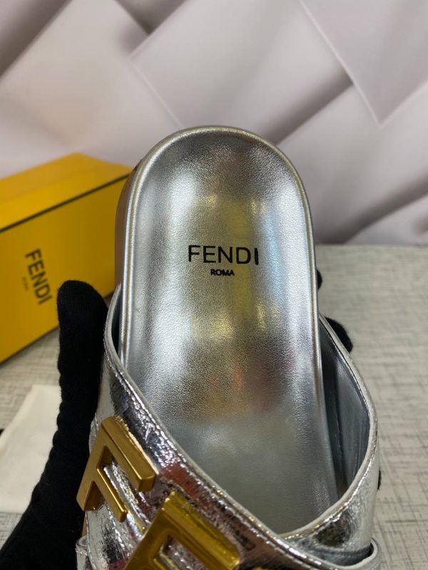 fendi terlik grafi hakiki deri silver ithal