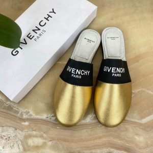 givenchy terlik gold hakiki deri