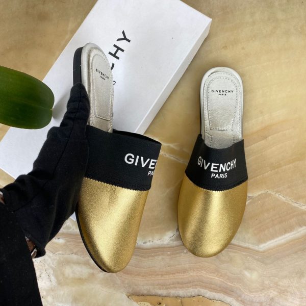 givenchy terlik gold hakiki deri