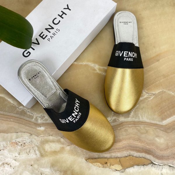 givenchy terlik gold hakiki deri