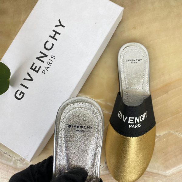 givenchy terlik gold hakiki deri