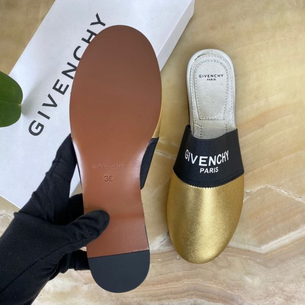 givenchy terlik gold hakiki deri
