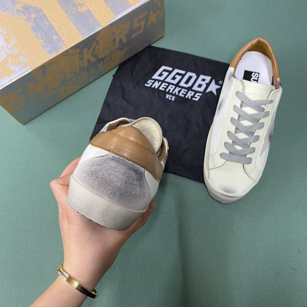 golden goose ayakkabi sneakers  erkek beyaz taba