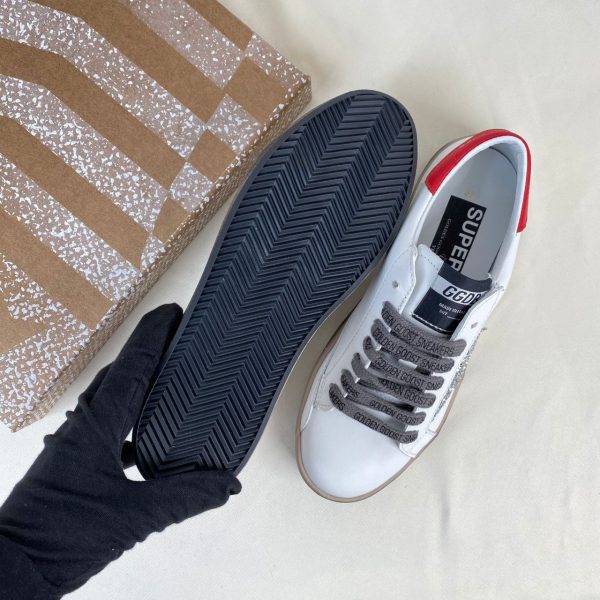 golden goose ayakkabi super star beyaz kirmizi