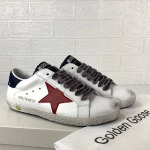 golden goose ayakkabi super star beyaz kirmizi siyah