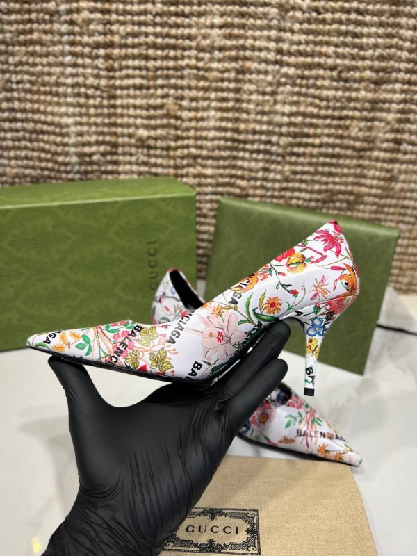 gucci ayakkabi balenciaga and guccihorsebit topuklu cicek desen 7cm