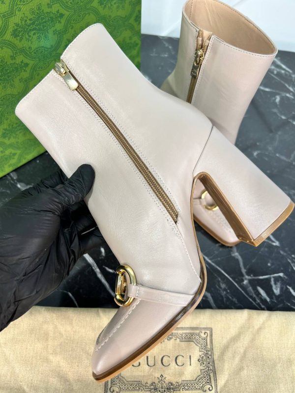 gucci ayakkabi bot nude horsebit