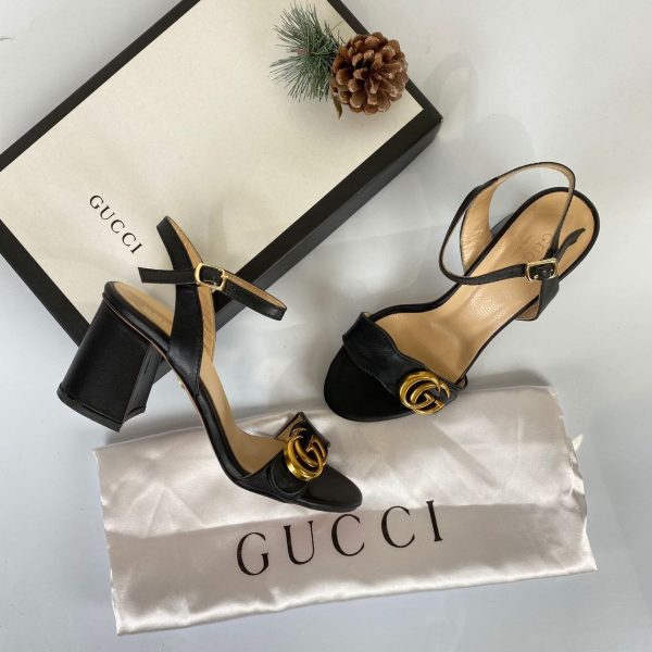 gucci ayakkabi horsebit mid heel 5 cm