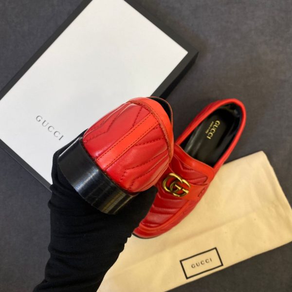 gucci ayakkabi loafer kirmizi