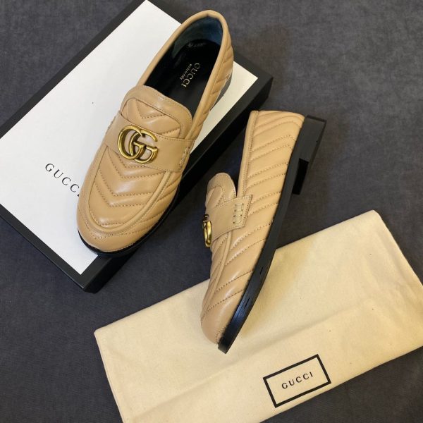 gucci ayakkabi loafer nude