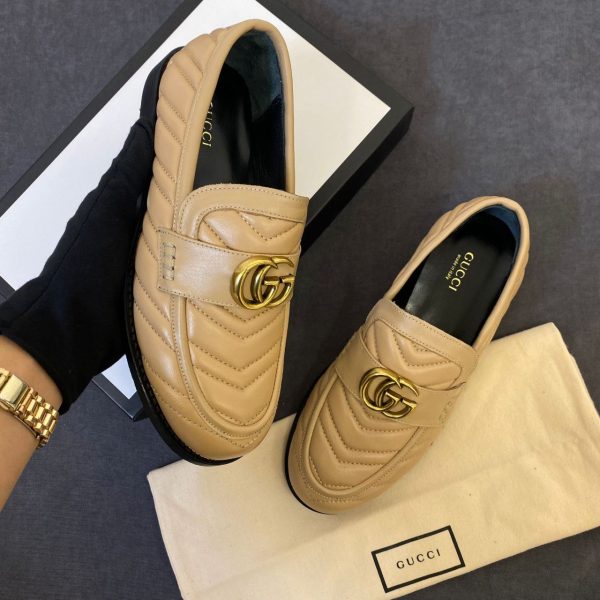 gucci ayakkabi loafer nude