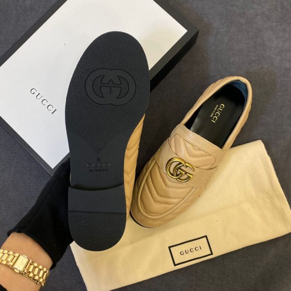 gucci ayakkabi loafer nude