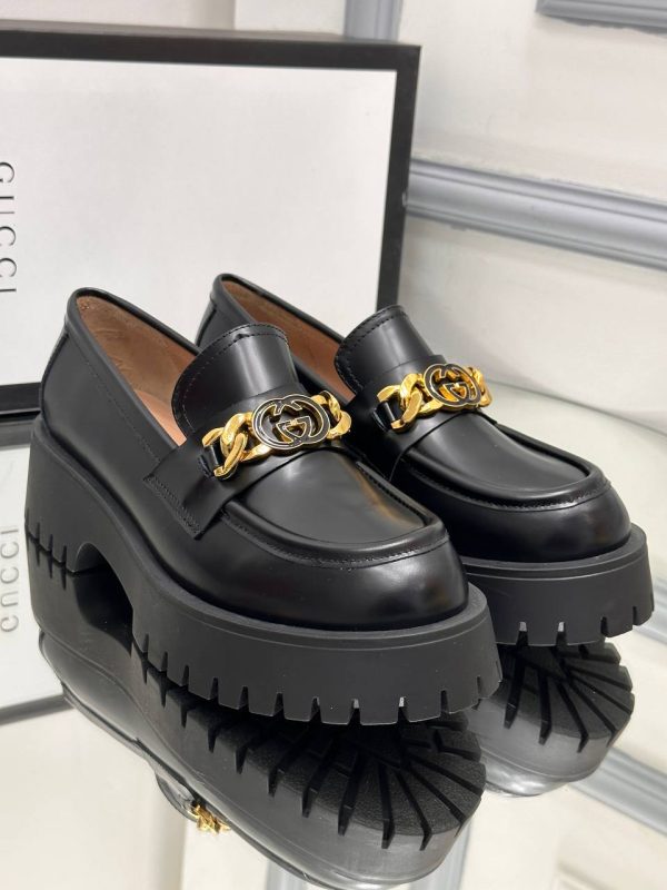 gucci ayakkabi loafer siyah