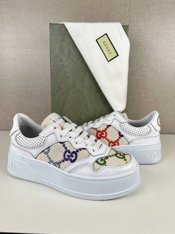 gucci ayakkabi sneakers ayakkabi beyaz rengarenk logo