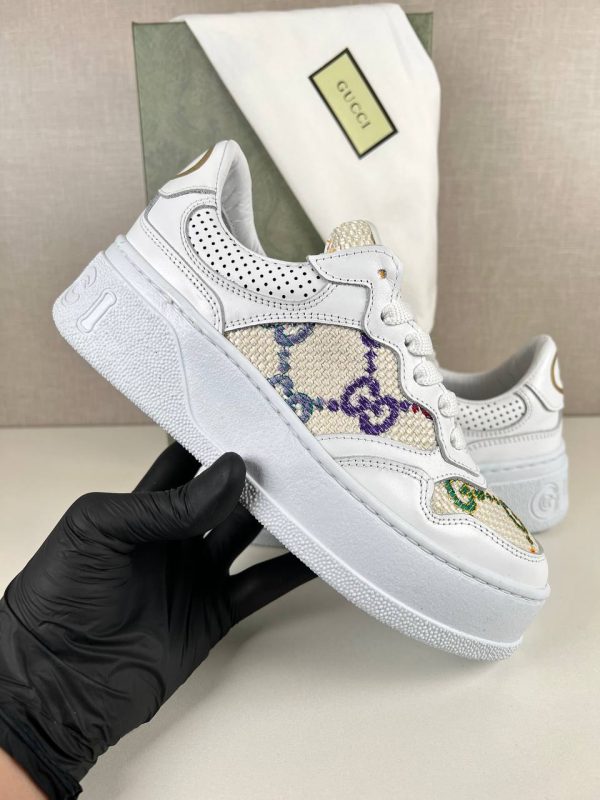 gucci ayakkabi sneakers ayakkabi beyaz rengarenk logo