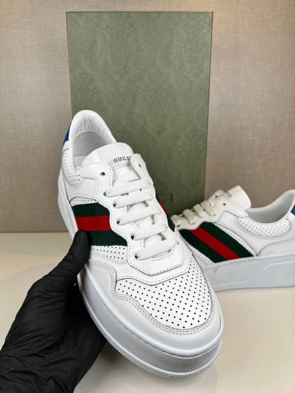 gucci ayakkabi sneakers erkek beyaz mavi yeni sezon